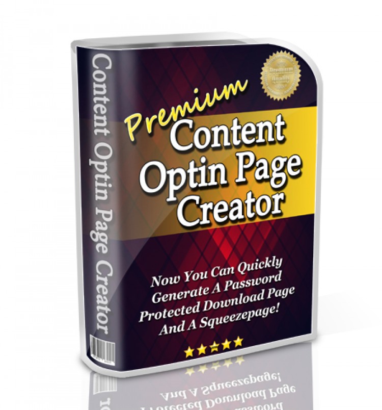 Premium Content Optin Page Creator